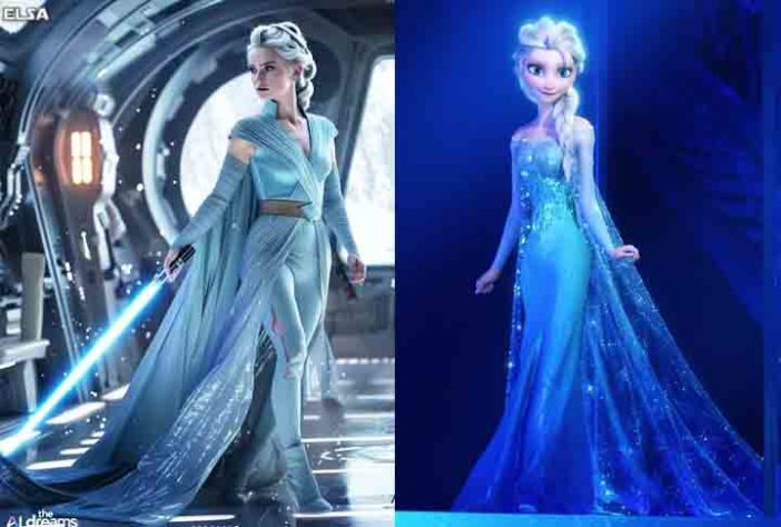 Princesas da Disney em Star Wars