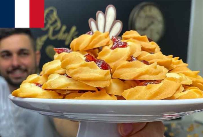Sablé - Melhores biscoitos do mundo - Reprodução de Youtube Canal Edu Santos na Cozinha
