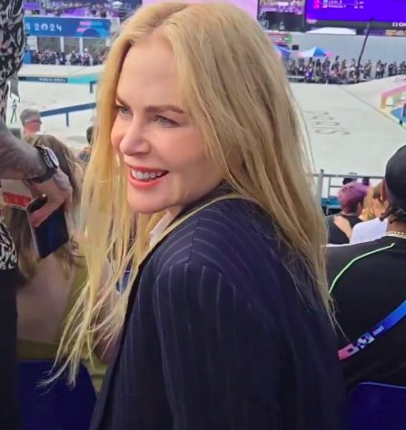 Brasileiro esbarra com Nicole Kidman durante olimpíadas de Paris