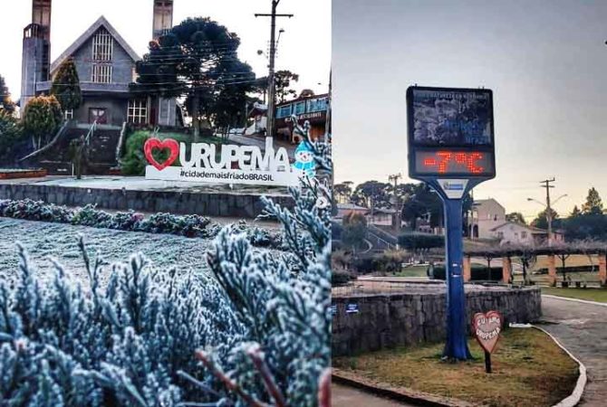 A vida na cidade mais fria do Brasil