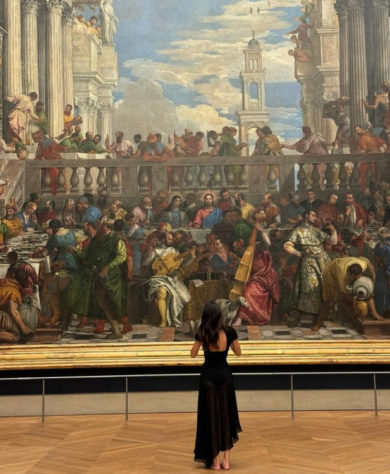 Kendall Jenner no Louvre