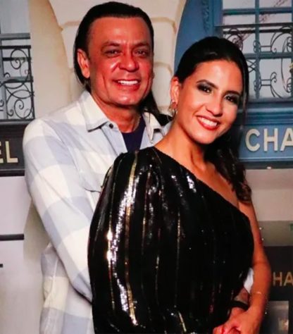 Caroline Luz e Frank Aguiar