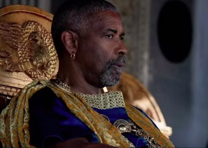 Denzel Washington em Gladiador 2