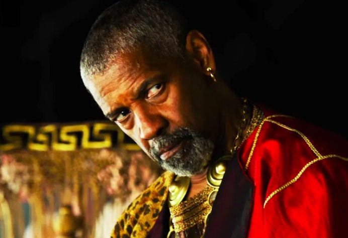 Denzel Washington em Gladiador 2 