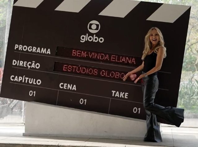 Eliana na Rede Globo