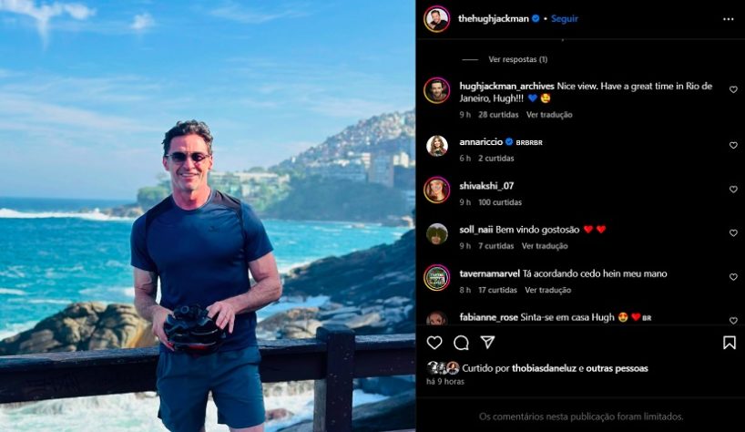 Hugh Jackman no RJ