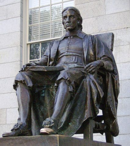 Estátua de John Harvard, Massachusetts (EUA)