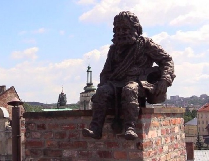 O Limpador de Chaminés, Lviv (Ucrânia): No topo do restaurante 