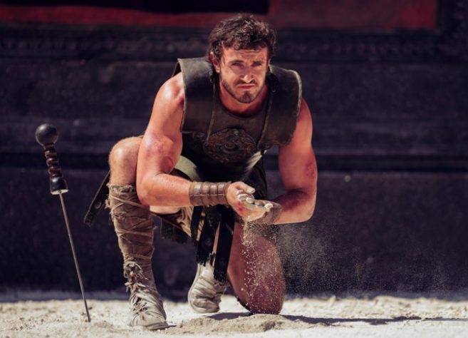 Paul Mescal em Gladiador 2