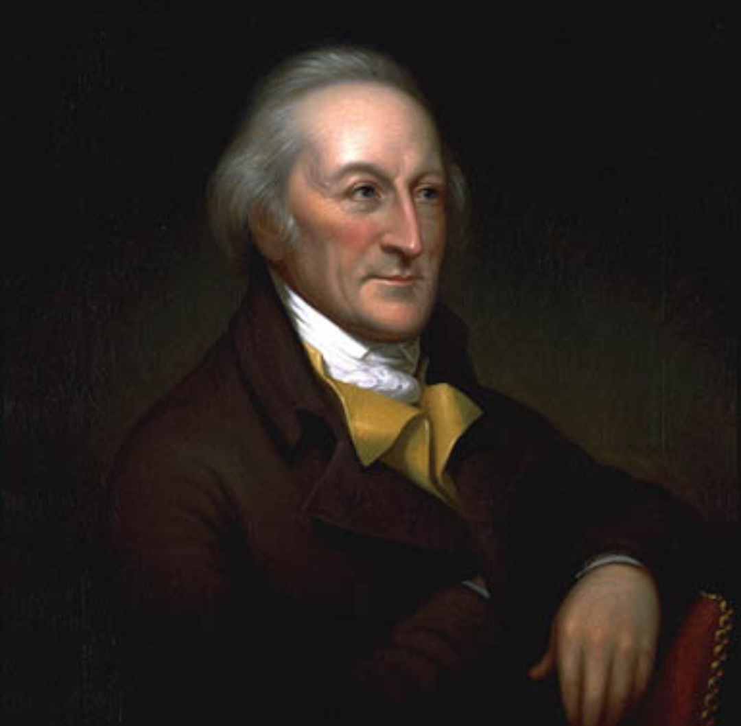 George Clymer nasceu em 16 de março de 1739. Ele foi um político norte-americano, um dos primeiros a defender o patriotismo e a total independência da Grã-Bretanha. Ele faleceu em 1813, aos 74 anos.