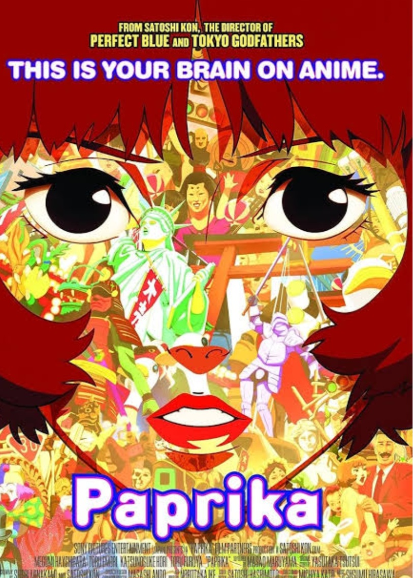 'Paprika' é uma animação japonesa que foi lançada em 2006. Dirigido pelo Animação Satoshi Kon, o filme foi baseado em um livro do mesmo nome.