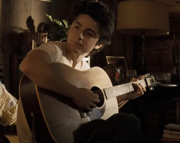 Timothée Chalamet cinebiografia Bob Dylan