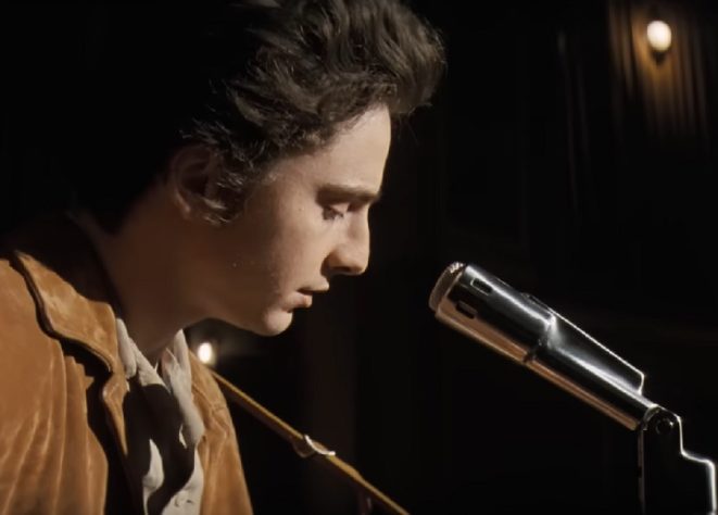 Timothée Chalamet cinebiografia Bob Dylan