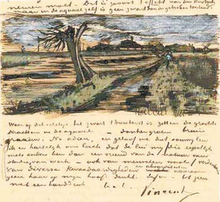 Van Gogh era o mais velho de seis irmãos. Graças às mais de 600 cartas que ele escreveu para o mais novo deles, Theo, admiradores e biógrafos puderam ter acesso a detalhes da vida do artista. 