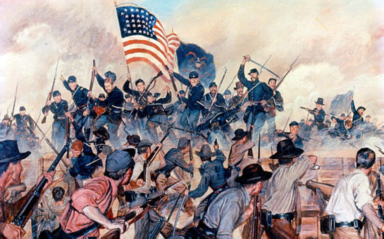 Cerco de Vicksburg, um episódio da Guerra Civil Americana -