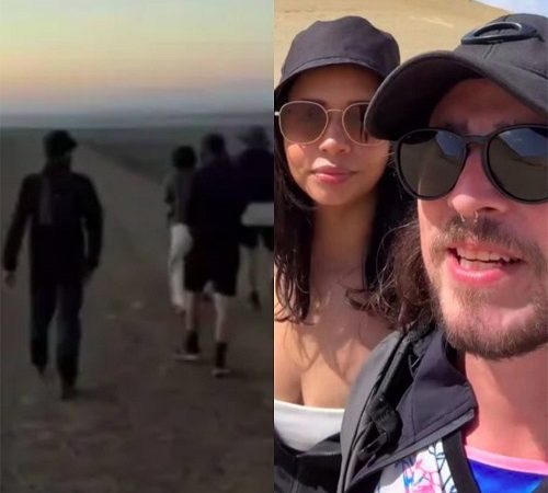 Pra quem não viu: vítimas de roubo em deserto, brasileiros andam 25 km por ajuda