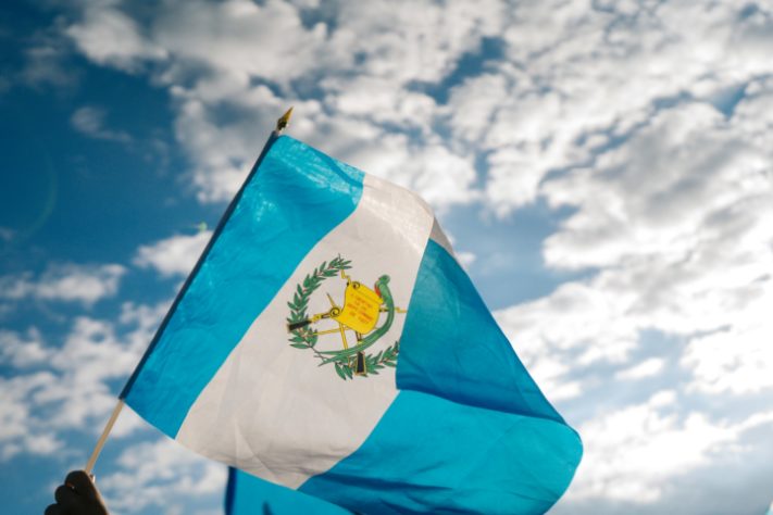 Bandeira Guatemala