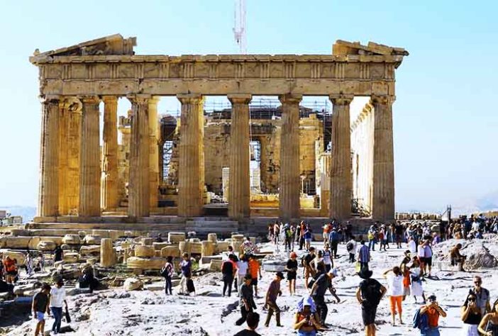 Acrópole, Grécia - Sítios arqueológicos impressionantes - Imagem de Aymode por Pixabay