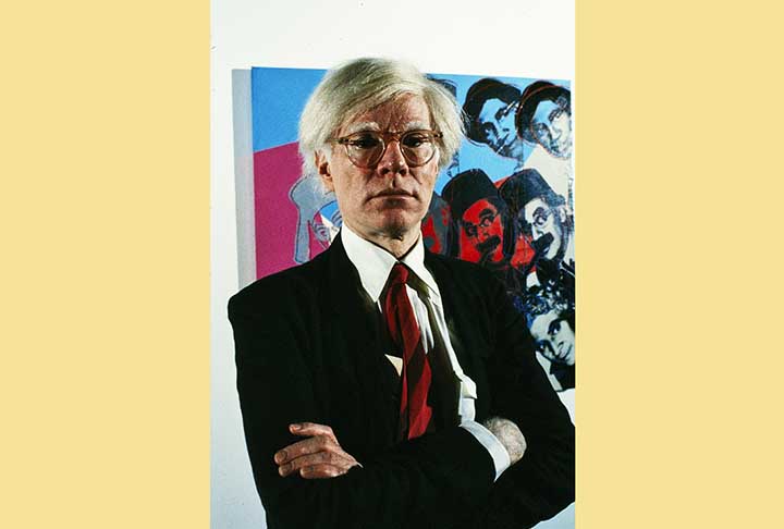 Andy Warhol - Bernard Gotfryd/Wikimédia Commons