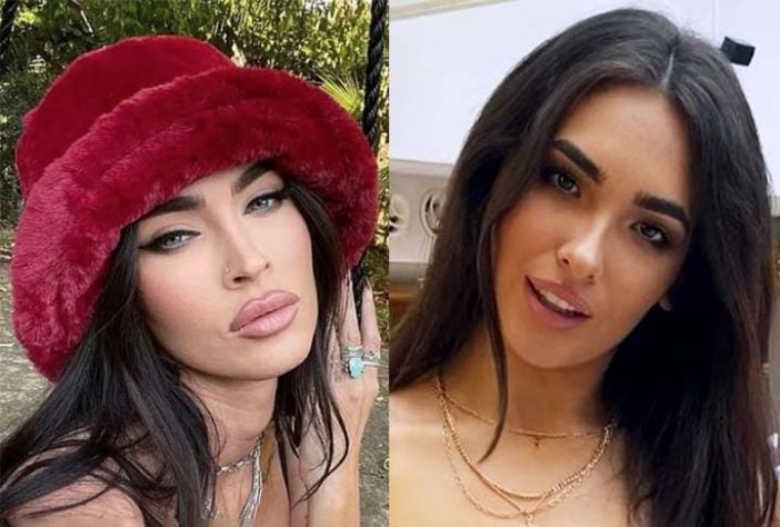 Megan Fox e Tara Mae Kirk - Sósias Famosos - Reprodução dos Instagrams @Meganfox e @taramaekirk