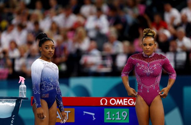 Simone Biles voltou em grande estilo e, ao lado de Rebeca Andrade, foi o grande nome da ginástica artística nos Jogos Olímpicos de Paris, em 2024. A americana faturou quatro medalhas: três ouros e uma prata. -