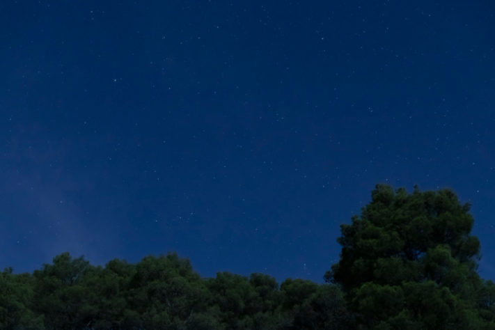 Céu noite noturno estrelas