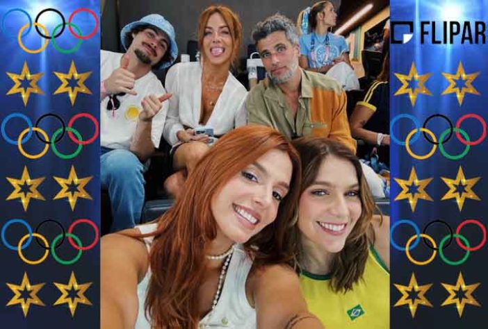 Celebridades nas Olimpíadas de Paris