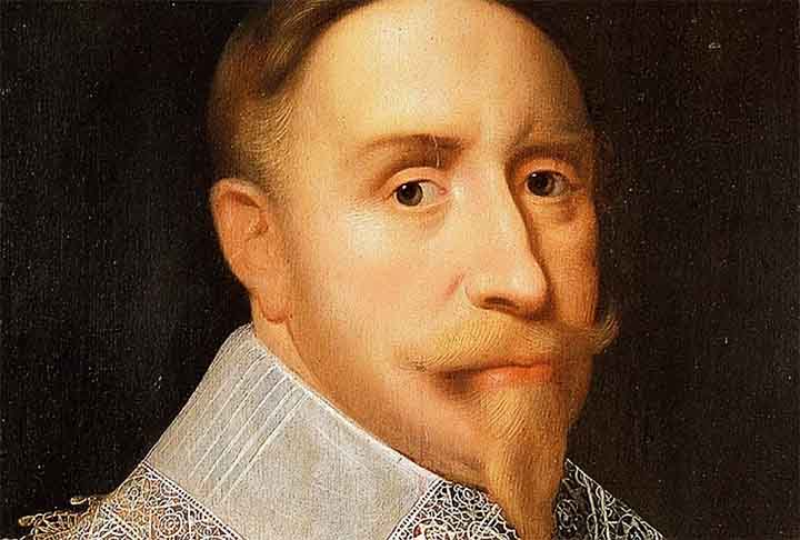 O grandioso navio foi batizado de Vasa em referência ao nome da dinastia que ocupava o trono da Suécia à época, sob o reinado de Gustavo II Adolfo. 
 - Jacob Hoefnagel/Creative Commons