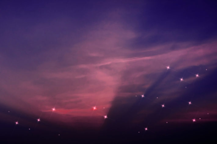 Luzes no céu