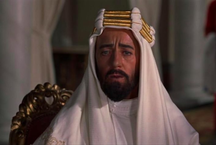 Alec Guinness em Lawrence da Arábia