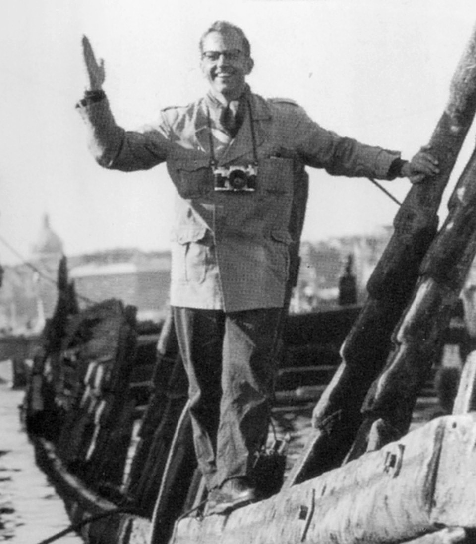 Franzén (foto) e Falting faziam buscas na ilha de Beckholmen, em Estocolmo, quando a rede de arrasto que utilizavam ficou presa no corpanzil do Vasa. 
 - Domínio Público/Wikimedia Commons