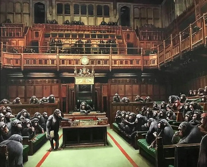Banksy Devolved Parliament