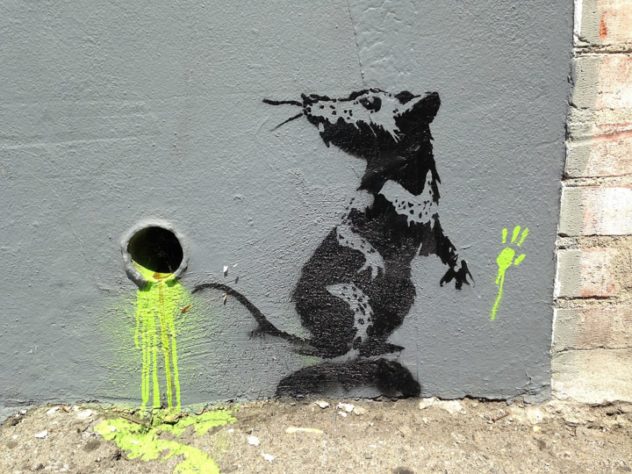 Banksy Rat