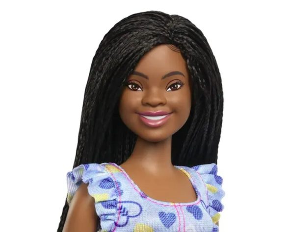 Barbie negra com síndrome de down