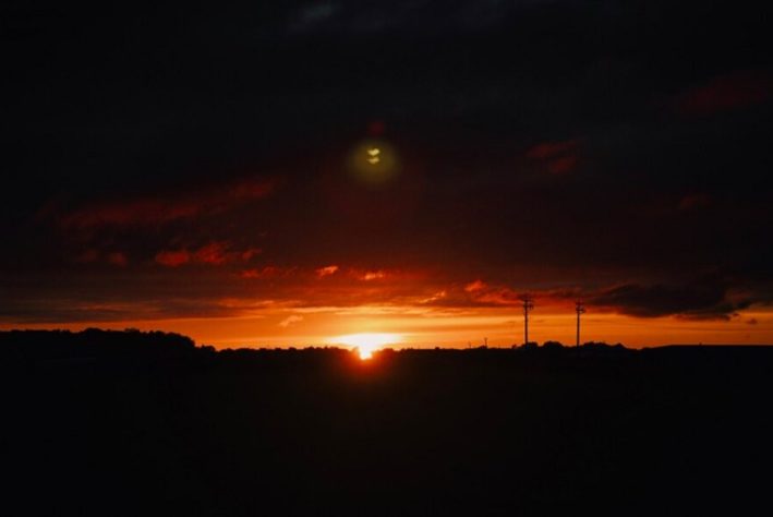 Céu noite noturno