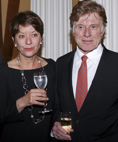 Robert Redford e Sibylle Szaggars