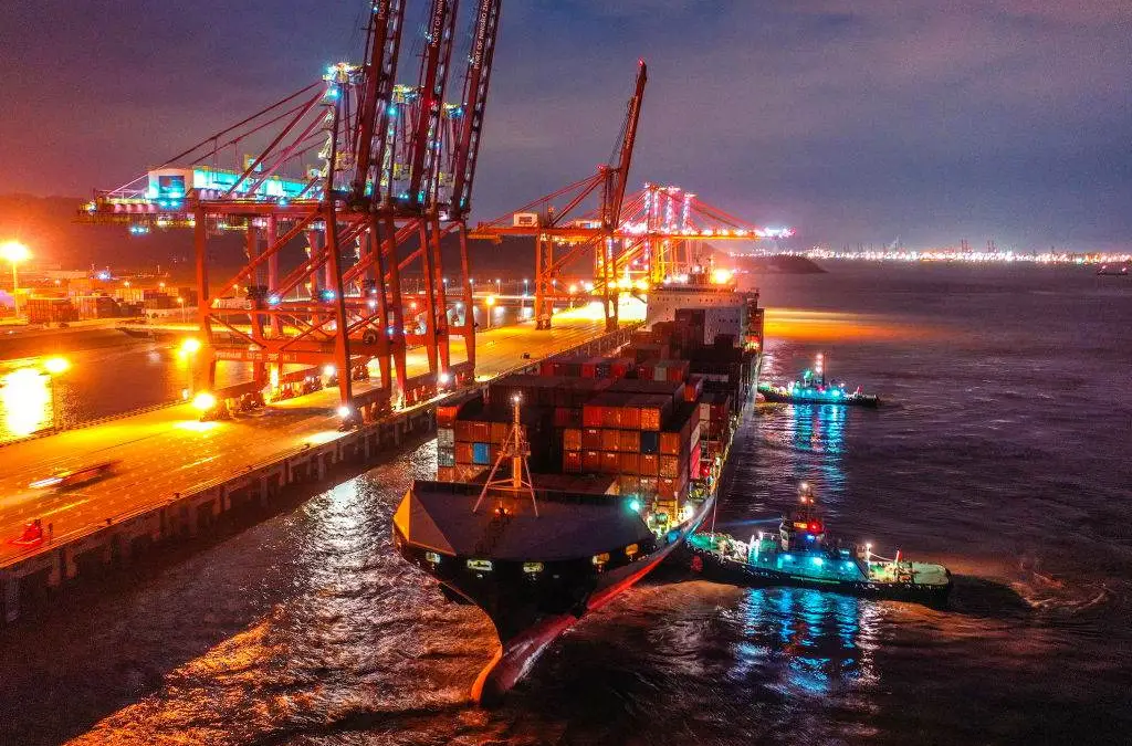 Porto de Ningbo-Zhoushan, China - Portos Mundiais - Divulgação