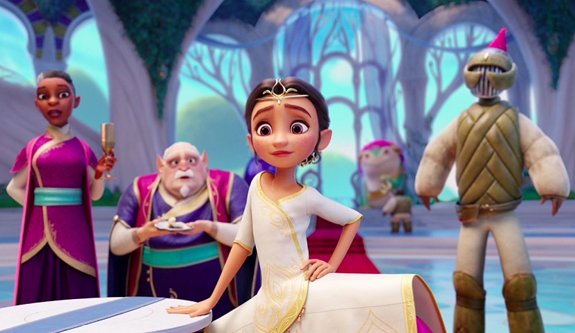 A atriz também dublou a personagem principal no longa de animação da Netflix "Enfeitiçados", que estreou em novembro de 2024.