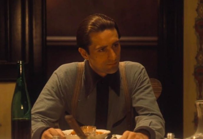 Robert De Niro em O Poderoso Chefão II