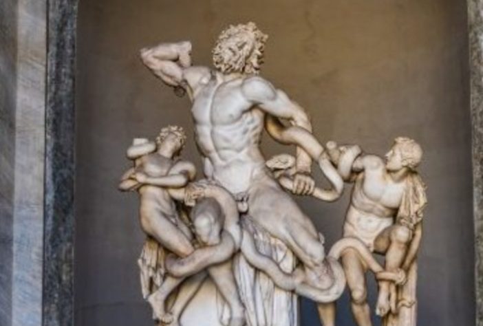 Estatua de laooconte museu do Vaticano