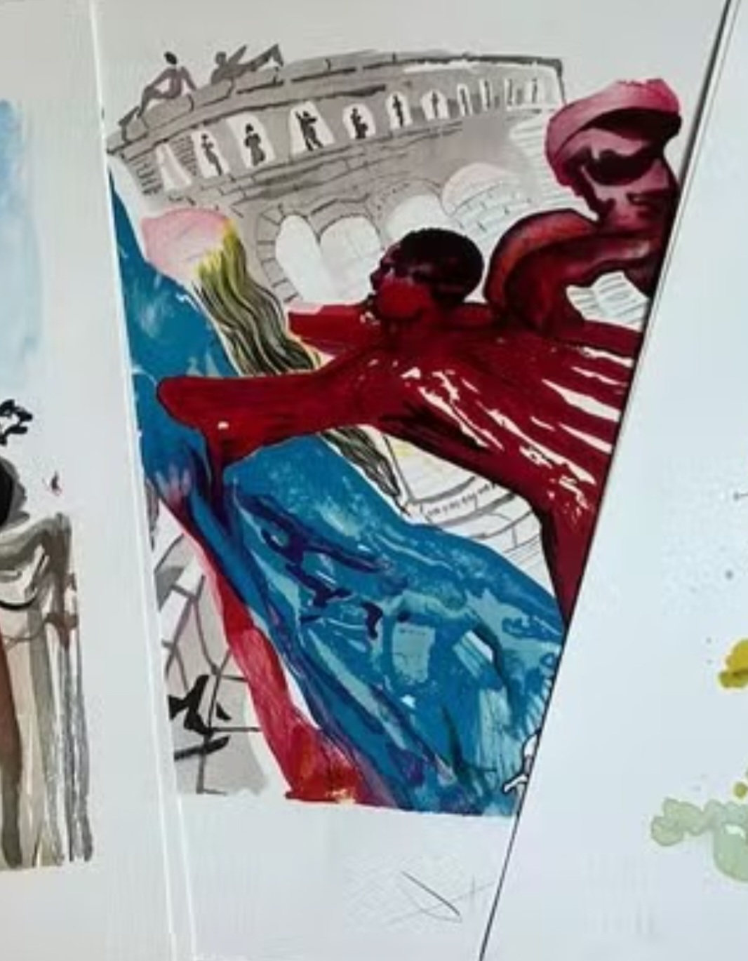 O comprador original adquiriu as litogravuras por apenas 500 euros na década de 1970. Atualmente, as gravuras estão avaliadas entre 300 e 500 euros cada.
 - Hansons Auctioneers / Divulgação
