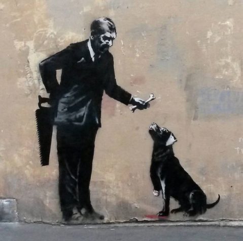Obra de Banksy