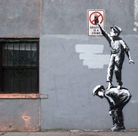 Obra de Banksy