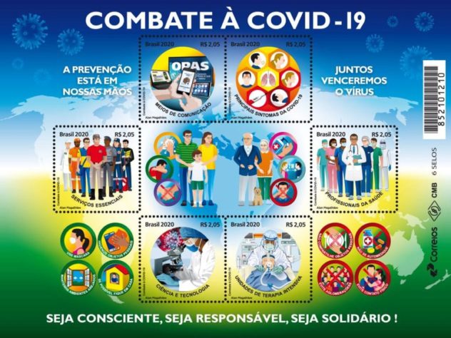 Selo especial de combate à Covid-19 