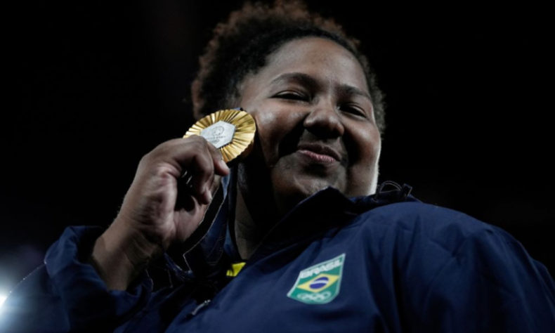 Judoca Beatriz Souza - medalha de ouro nos Jogos Olímpicos de Paris 2024