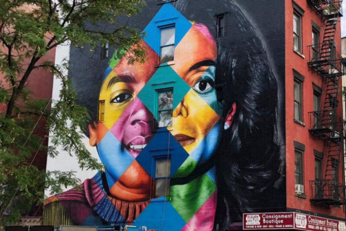 Eduardo Kobra Michael Jackson - Nova York