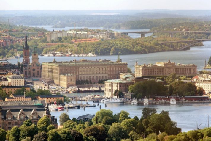Palácio Real em Estocolmo, Suécia