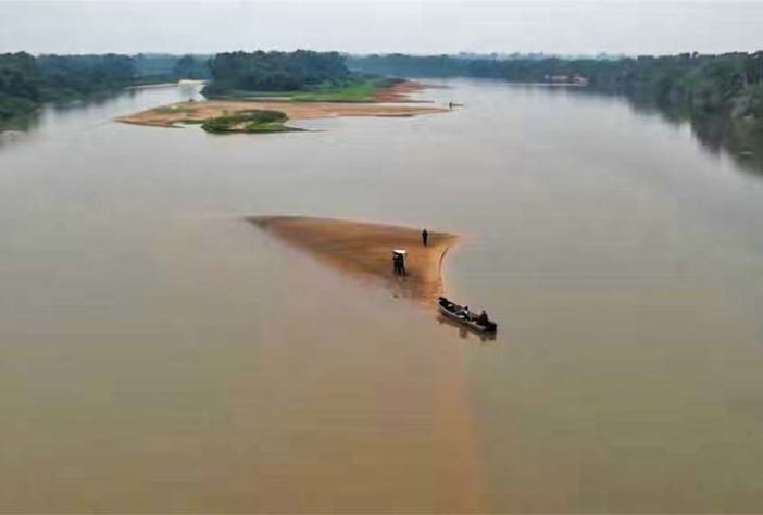Seca de rios pelo Brasil