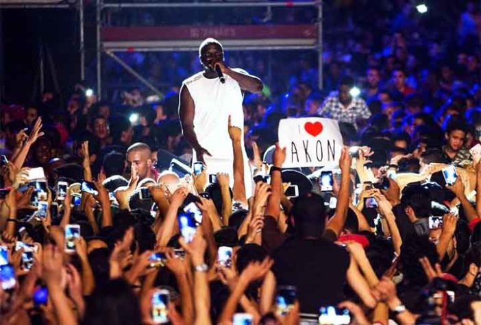 Rapper Akon