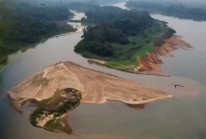 Seca de rios pelo Brasil